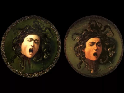 Medusa - Caravaggio - Palazzo Vecchio