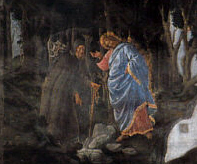 Il Demonio Vestito da Francescano: L'Inganno nell'Opera di Botticelli
