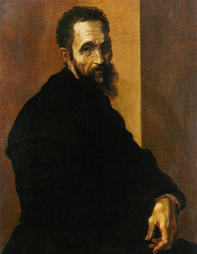Jacopino del Conte, Ritratto di Michelangelo