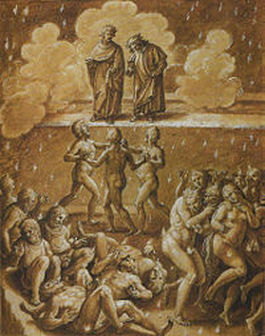 G. Stradano, I tre fiorentini sodomiti (1587)