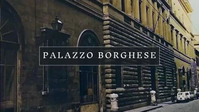 Palazzo Borghese a Firenze