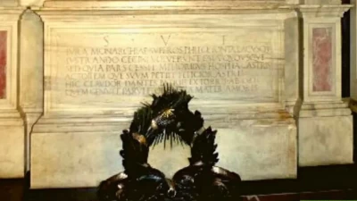Epigrafe sulla Tomba di Dante a Ravenna