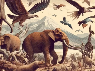Dinosauri-Collezione-di-fossili-Rocce