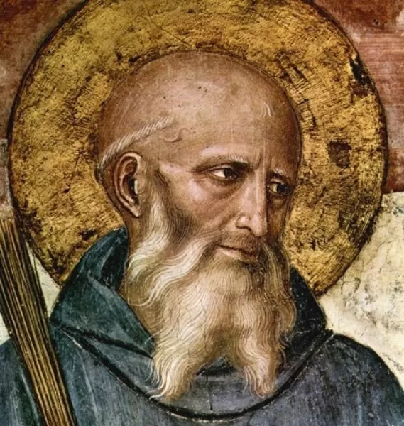 Beato Angelico. San Benedetto da Norcia