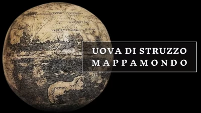 Un uovo e il mappamondo