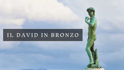 Il David bronzeo