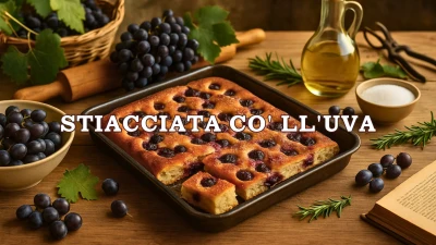 Schiacciata con l'uva