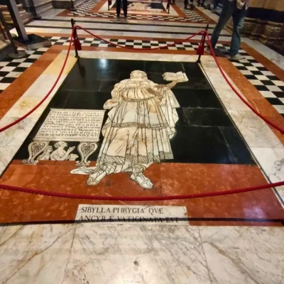 Siena - Tarsie Marmo - Allegorie